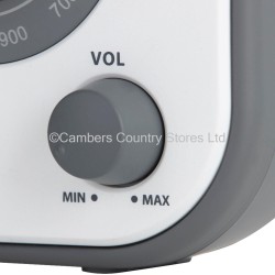 Akai AM/FM Portable Radio With Rechargeable Battery